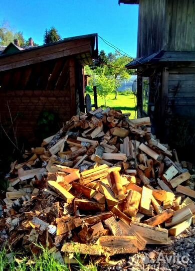 Дрова Береза в наличии в Выборге
