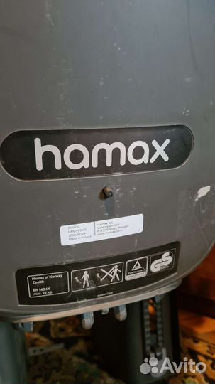 Детское велокресло hamax zenith