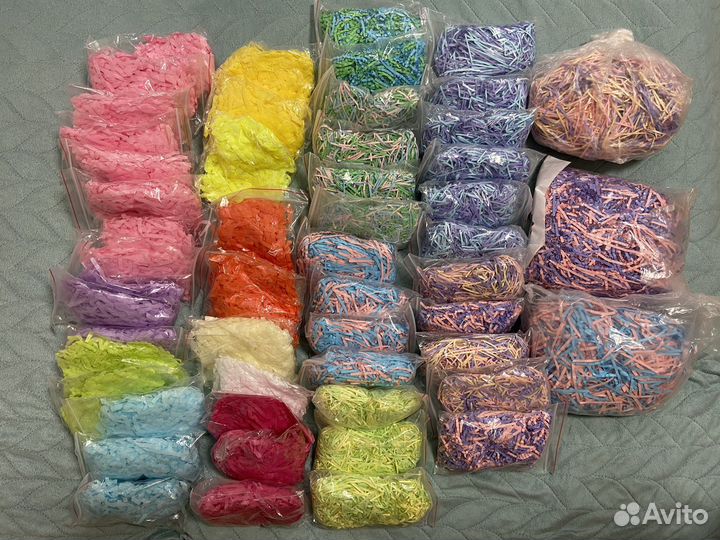 Бумажный наполнитель для подарков