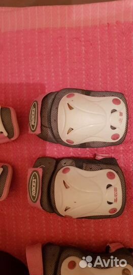 Ролики с защитой и шлемом