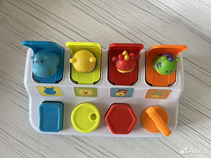 Развивающая игрушка Веселые зверушки