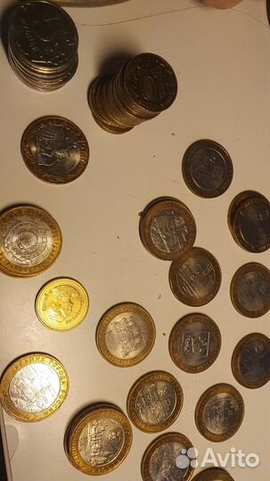 Юбилейные монеты набор