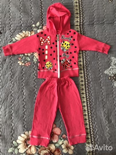 Детские вещи пакетом для девочек с 1 до 2 лет