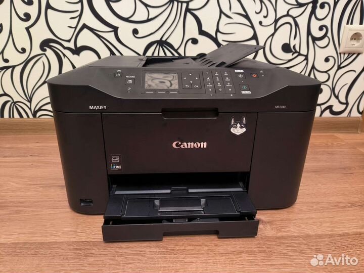 Цветной струйный мфу canon