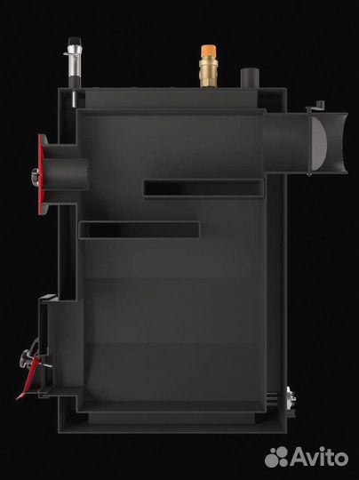 Твердотопливный котёл 50 квт