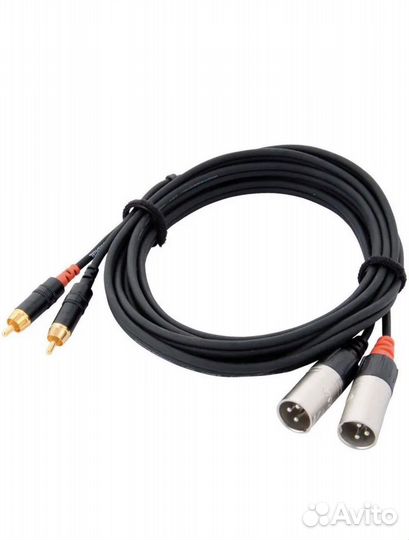 Cordial CFU 2rca/2xlr