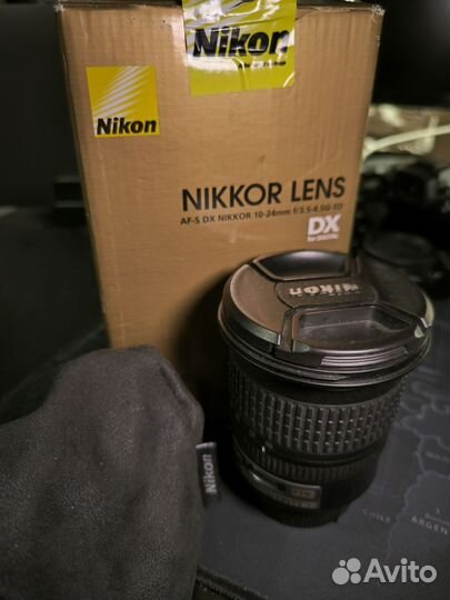 Объектив nikon af-s dx nikkor 10-24mm