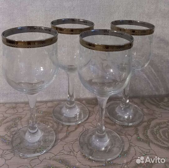 Бокалы для вина 4шт