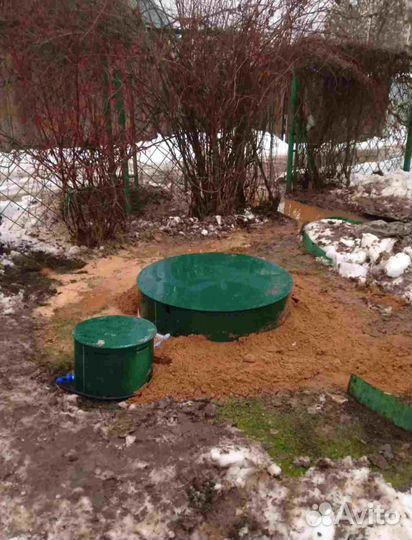 Септик под ключ для частных домов, дачных участков