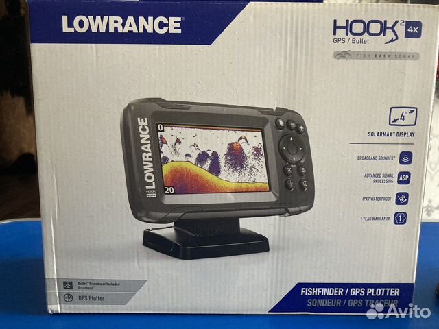 Эхолот lowrance hook 2 4x gps