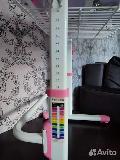 Растущая парта и стул бу