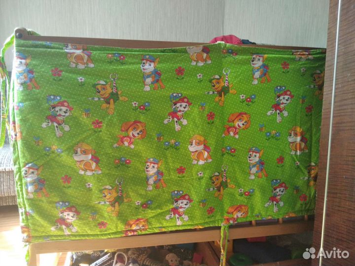 Бортики в детскую кроватку бу