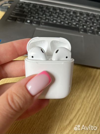 Беспроводные наушники apple airpods 2