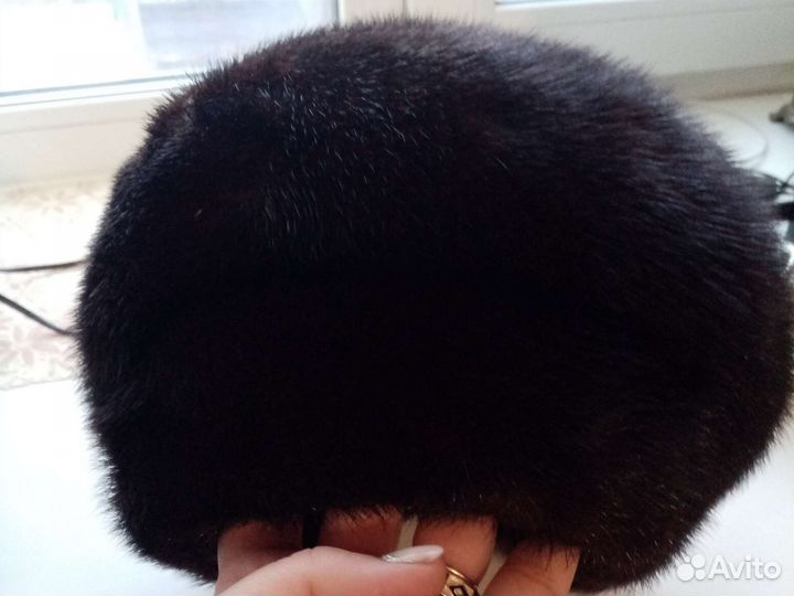 Шапка норковая женская