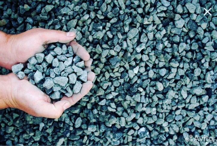 Щебень гравийный с доставкой