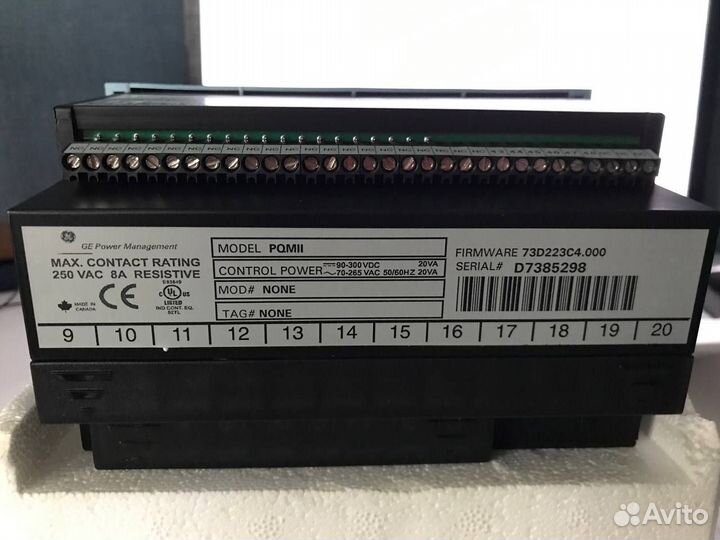 Измеритель качества эл. энергеии GE PQM II