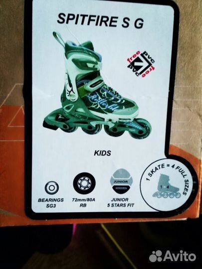 Ролики rollerblade детские