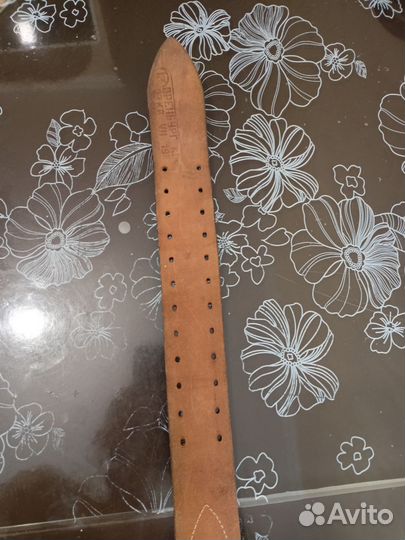 Ремень офицерский мужской натуральная кожа