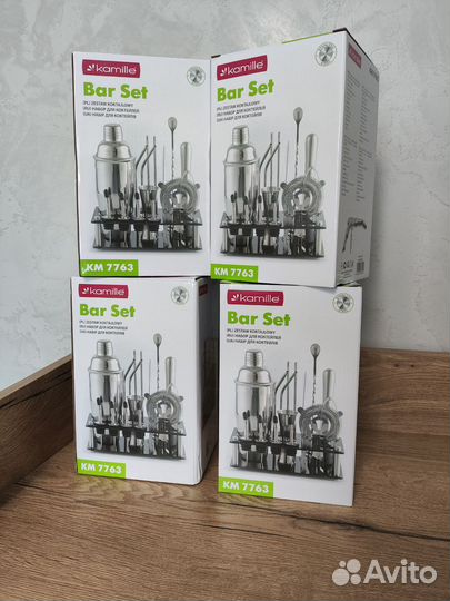 Новые наборы бармена 16 предметов