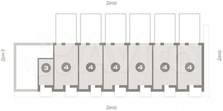 4-к. квартира, 168,2 м², 1/8 эт.