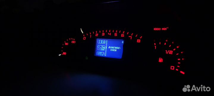 Приборная панель Gamma GF615 на ваз 2110-11-12-14