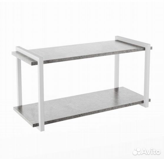 Полка настенная custom wood цвет серый бетон