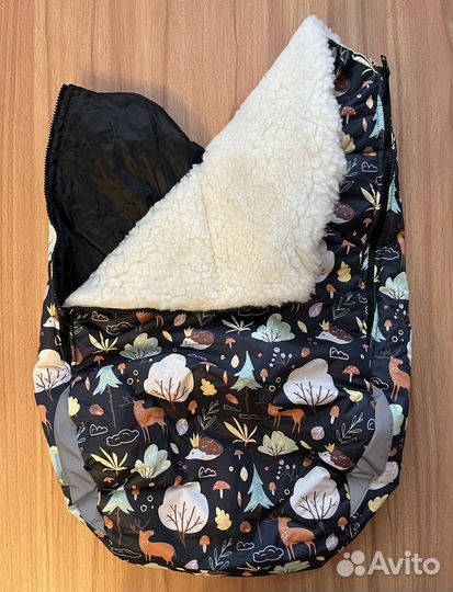 Зимняя накидка Trattola на ножки на коляску