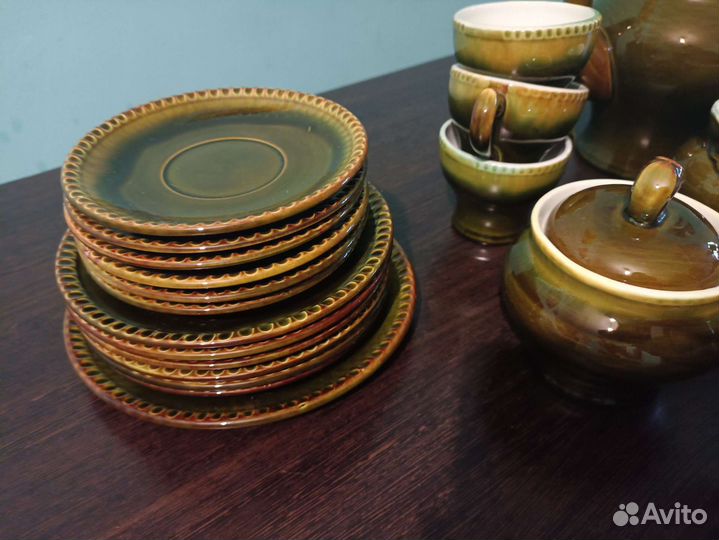 Сервиз кофейный чайный СССР зик Конаково