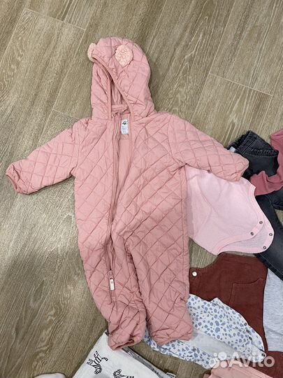 Вещи для девочки коробка