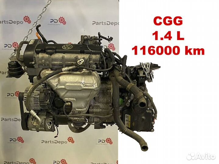 Двигатель Volkswagen CGG 1.4 116000 пробег