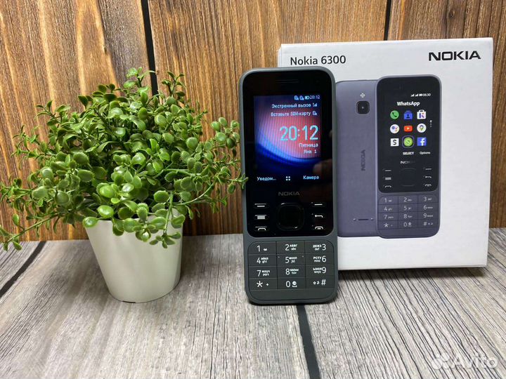 Телефон Nokia 6300 кнопочный