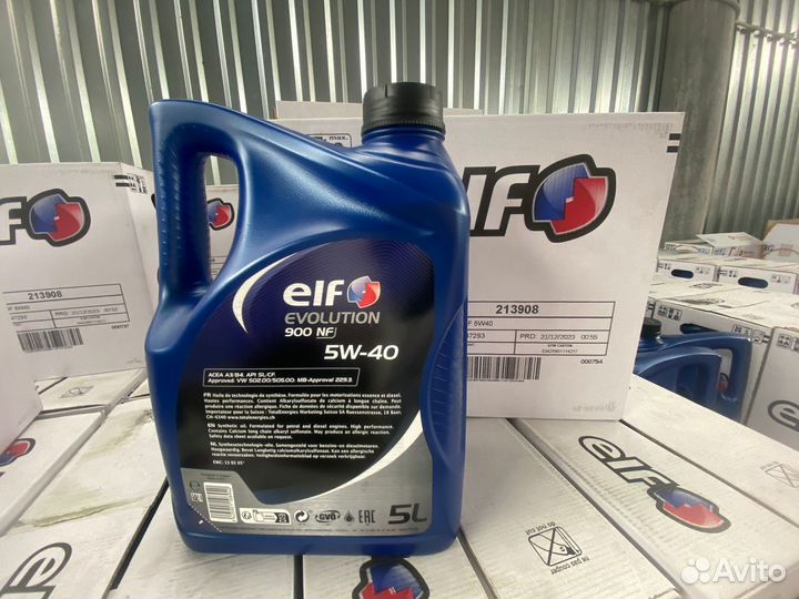 Моторное масло Elf Evolution 900 NF 5W-40
