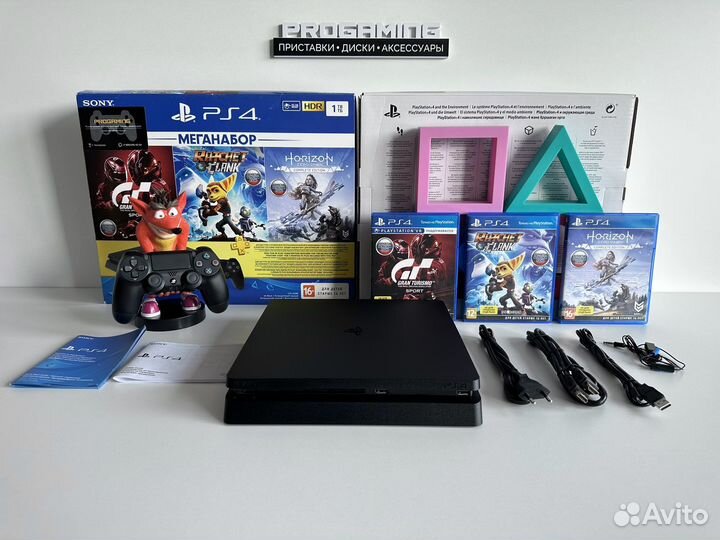 Sony PS4 Slim 1TB Самая новая гарантия