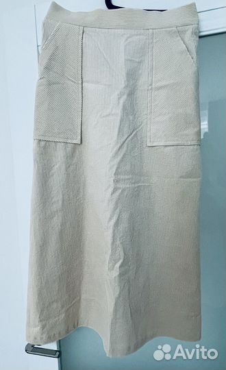 Юбка вельвет 42