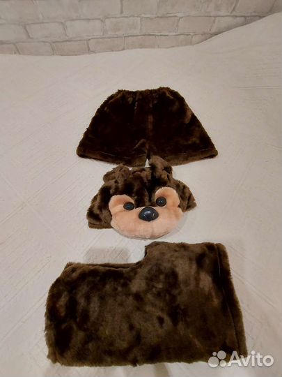 Новогодний костюм медведя 110-122