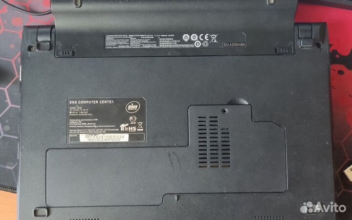 DNS Нетбук 2ram, 2core