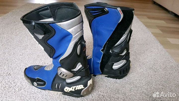 Мотоботы кожа