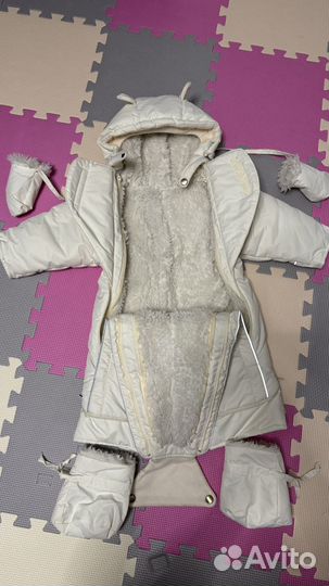 Комбинезон трансформер зимний 74