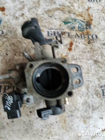 Заслонка дроссельная механическая Toyota Yaris I р