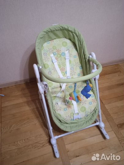 Шезлонг для новорожденных бу