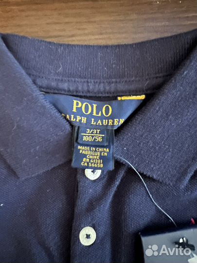 Кофта/Поло для девочки/мальчика RalphLauren,3/3т