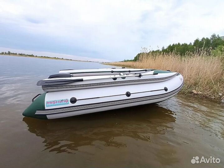 Лодка mishimo family lite 390 белая