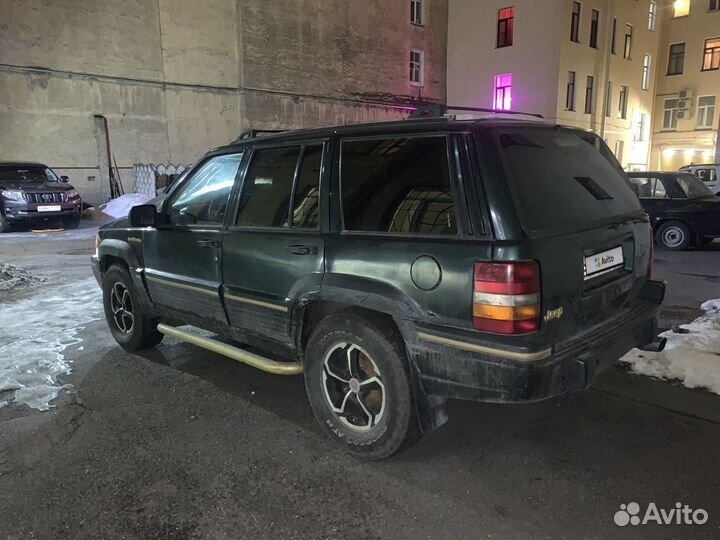 Jeep Grand Cherokee 4.0 AT, 1993, 282 000 км