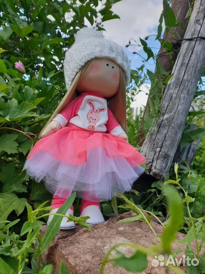 Кукла интерьерная, текстильная