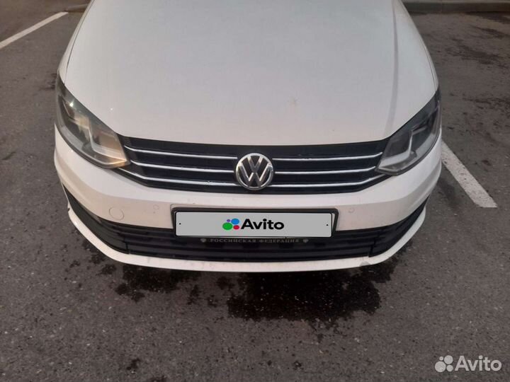 Volkswagen Polo 1.6 МТ, 2018, 90 000 км