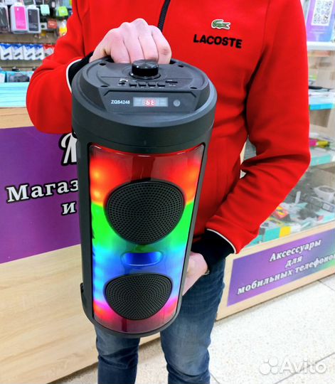 Напольная колонка блютуз