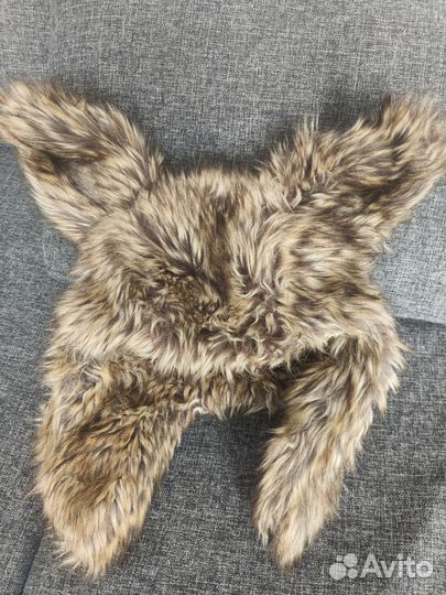 Шапка ушанка с ушками меховая ASOS