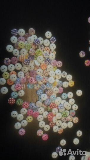 Новые пуговицы для скрапбукинга в ассортименте