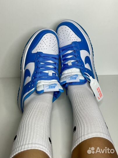 Nike Dunk Low Blue — трендовые кроссовки на любой