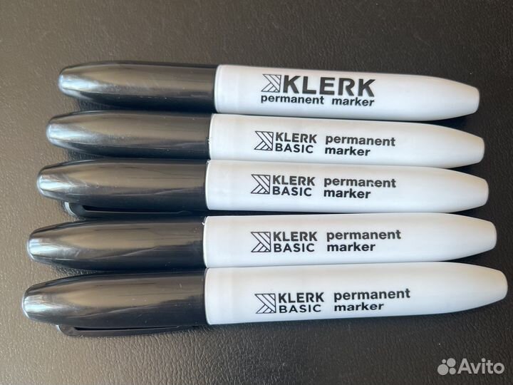 Маркер перманентный klerk